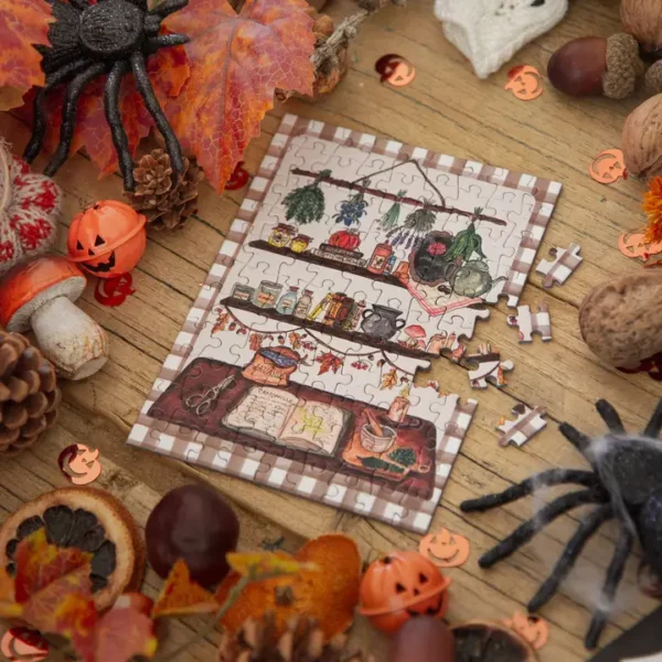 Mini Puzzle Etagère d'Halloween