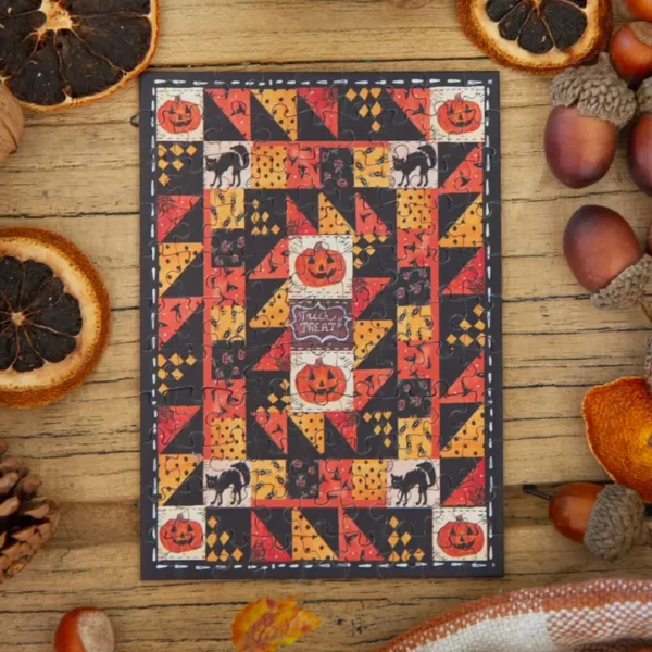 Mini Puzzle Patchwork d'Halloween – Image 2