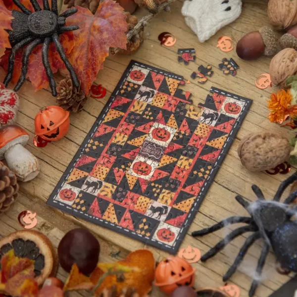 Mini Puzzle Patchwork d'Halloween