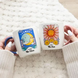 Ensemble de tasses Sun and Moon
