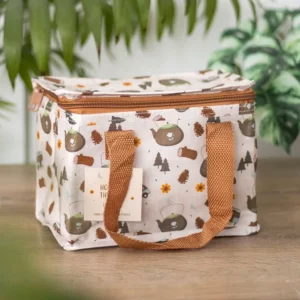 Sac à déjeuner imprimé camping