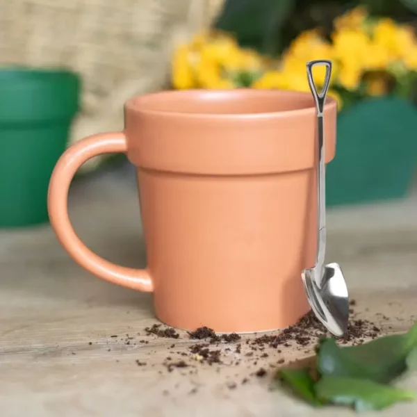 Tasse pot avec cuillère