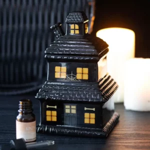 Brûleur maison hantée noire