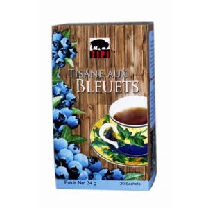 Tisane aux bleuets - Tipi