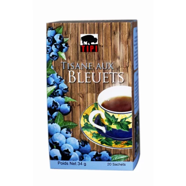 Tisane aux bleuets - Tipi