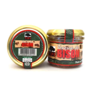 Terrine de bison