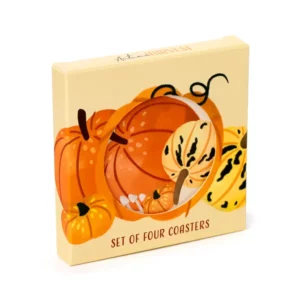 4 sous-verres en liège Autumn Harvest