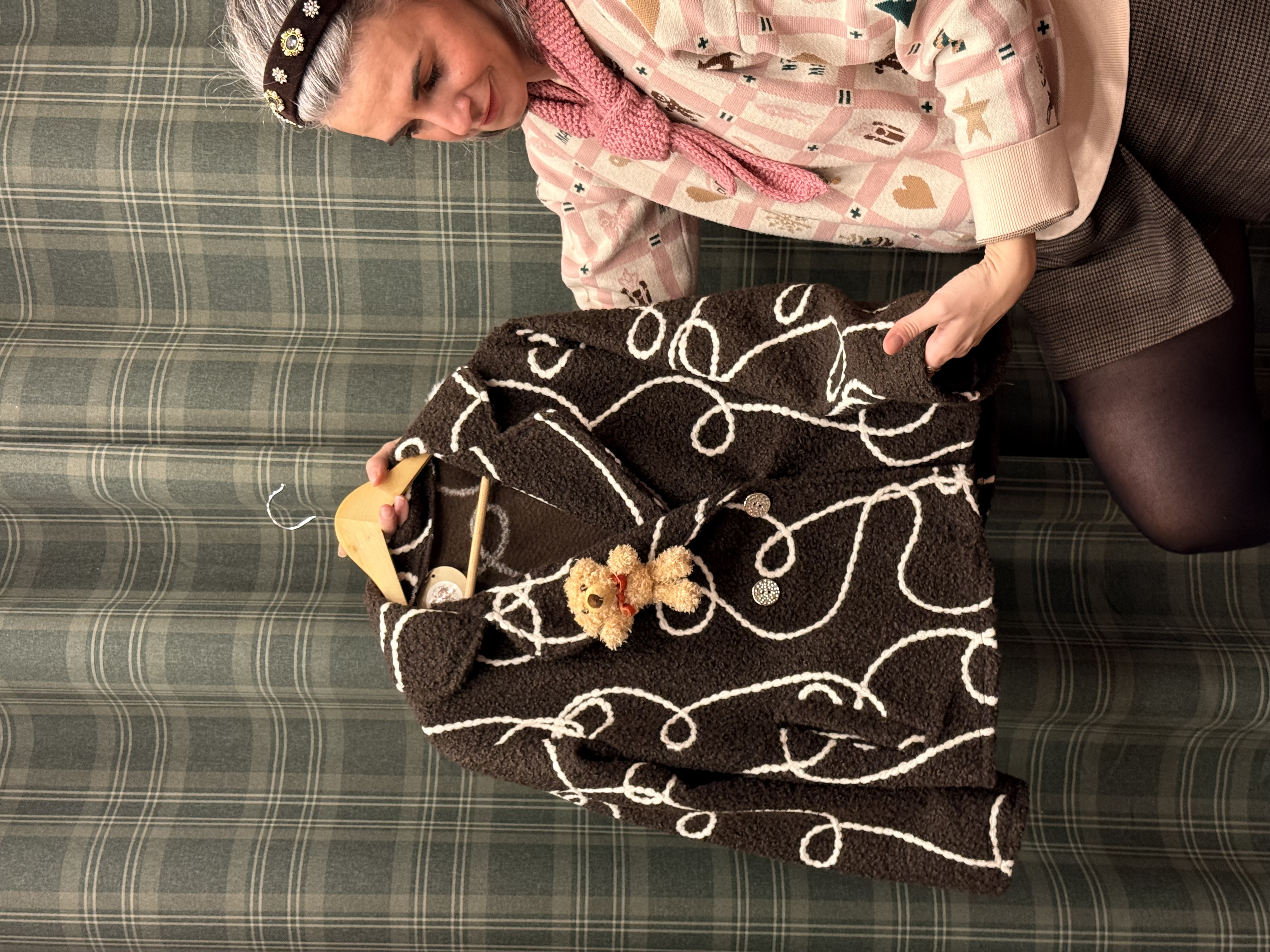 Veste Newcastle marron