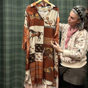 Robe tunique Birmingham rouille