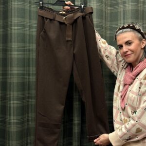 Pantalon Lincoln marron