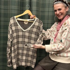 Tee-shirt manche longue Derby beige